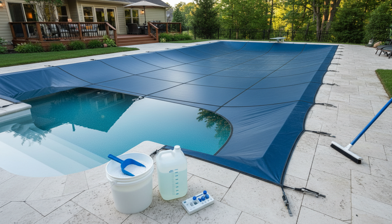 Winter Closing Chlorine Dose by Pool Size: Exact Amounts